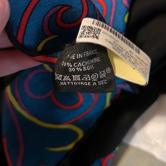 NWT Hermes Cashmere Shawl - Picture 11 of 13